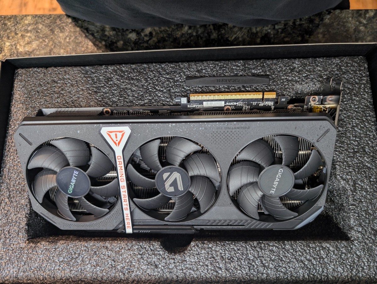 Gigabyte Radeon RX 9070 XT GAMING 16GB OC Graphics Card for