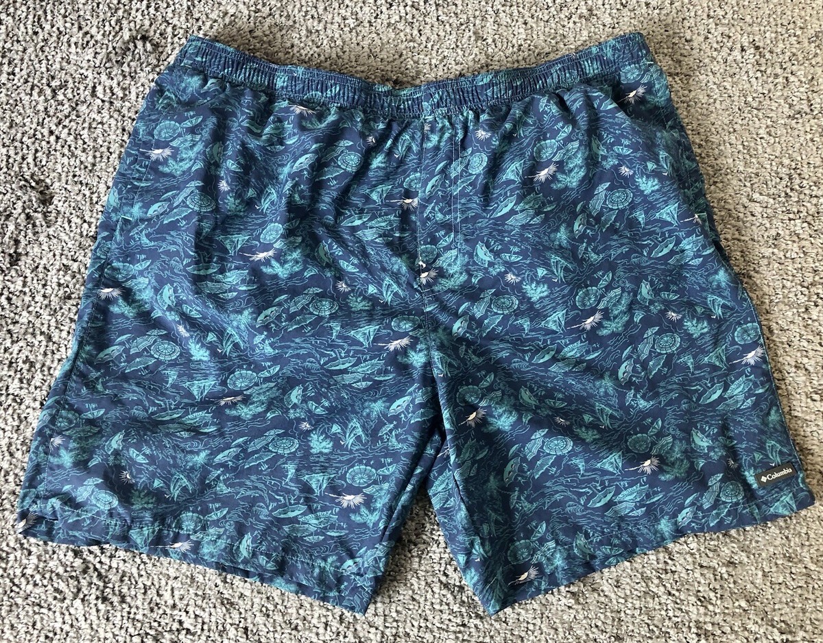 Columbia Shorts Columbia Mens Bathing Suit Columbia PFG Rambler