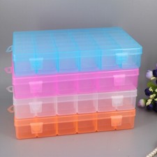 36 Grids Plastic Organizer Box Case Jewelry Craft Bead Display Storage Container