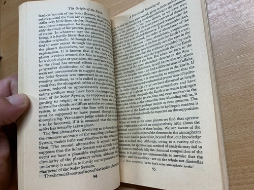 1955 W M SMART "THE ORIGIN OF THE EARTH" ASTRONOMY PELICAN/PENGUIN PB BOOK (P2) - Picture 14 of 18
