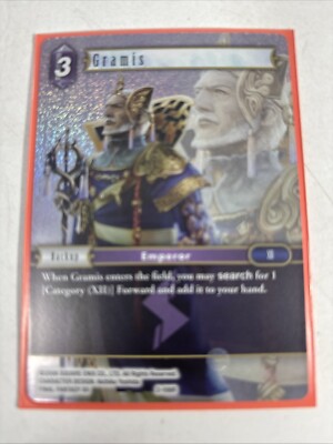 Gramis | 2-106R | Rare | Opus II | Final Fantasy TCG FFTCG Foil Wave 2 NM-MT