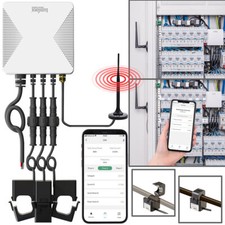 Smarter 3-Phasen-WLAN-Stromzähler & Echtzeit...