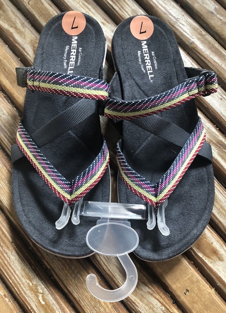 merrell womens sandals with memory foam