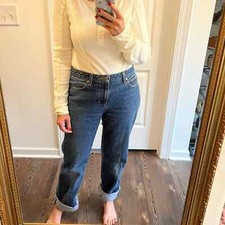 Vintage classic straight jeans size 8 100 cotton