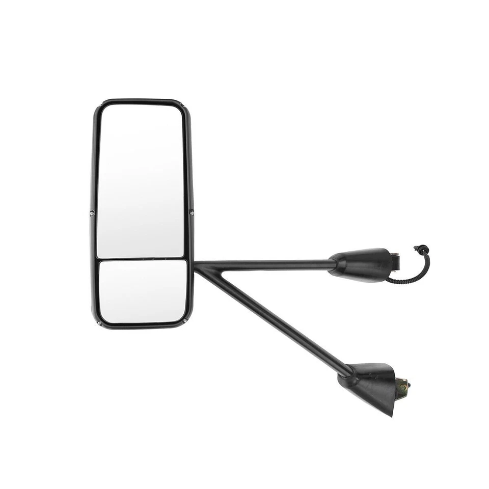 Left Side Black Door Mirror Power Heated w/Arm For Kenworth T600 T660 2008-2016 Foto 3 de 4