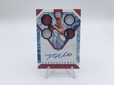 2019 Panini Chronicles - Cornerstones Quartz Auto RC #4 Dakota Hudson /25. A1O