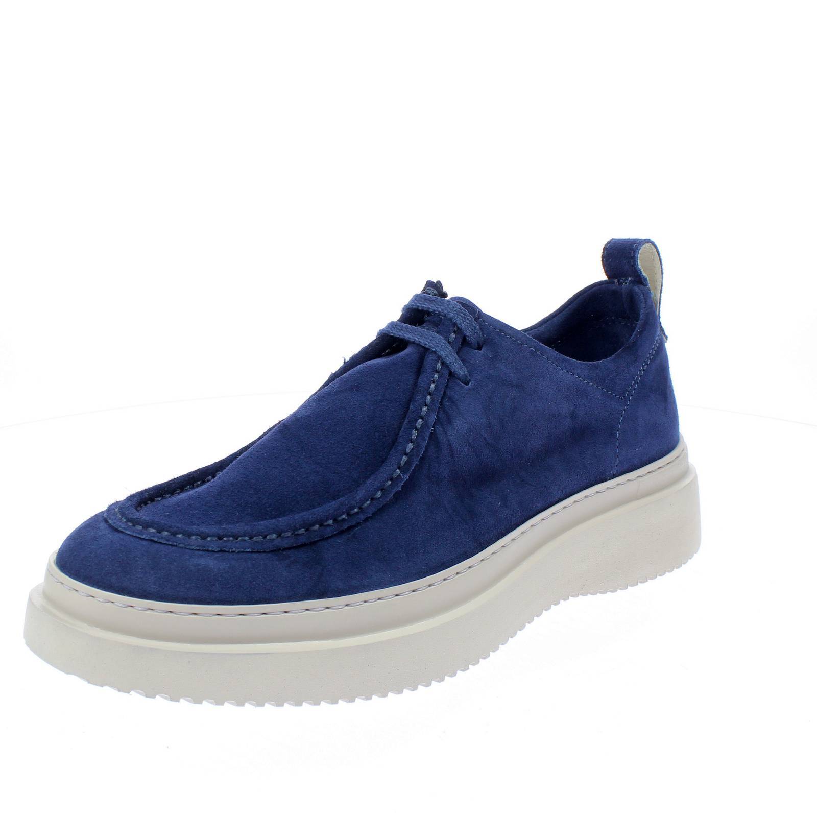 Францини Дига - Мокассини Аллаччати в голубовато-голубом цвете - Талья 45 29 см Рубчик 17590₽