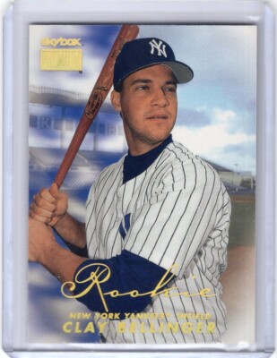 CLAY BELLINGER 1999 Skybox Premium ROOKIE #242 - PORTRAIT VERSION