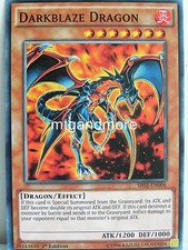 Yu-Gi-Oh - 2x Darkblaze Dragon - SR02 - Structure Deck Rise of the True Dragon