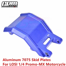 GPM CNC Aluminum 7075 Skid Plates LOS264001 For LOSI 1/4 Promoto-MX MotorcycleUS