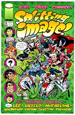 SPLITTING IMAGE #1 (NM) Todd McFarlane Back Cover! 1993 Image Don Simpson