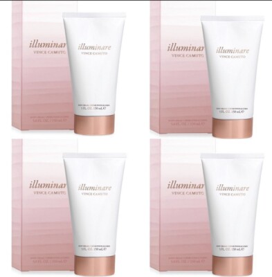 Lot Of 4 x Illuminare VINCE CAMUTO Body Cream 5.0 FL. OZ.