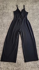 Black Hollister XS Sleeveless Jumpsuit