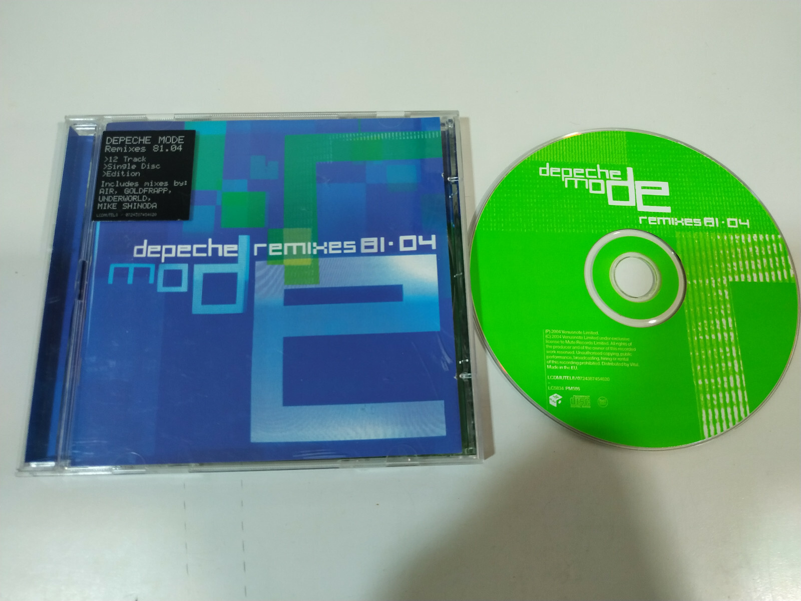 Depeche Mode Remixes 81-04 CD 12 Tracks 2004 EU Edition AM