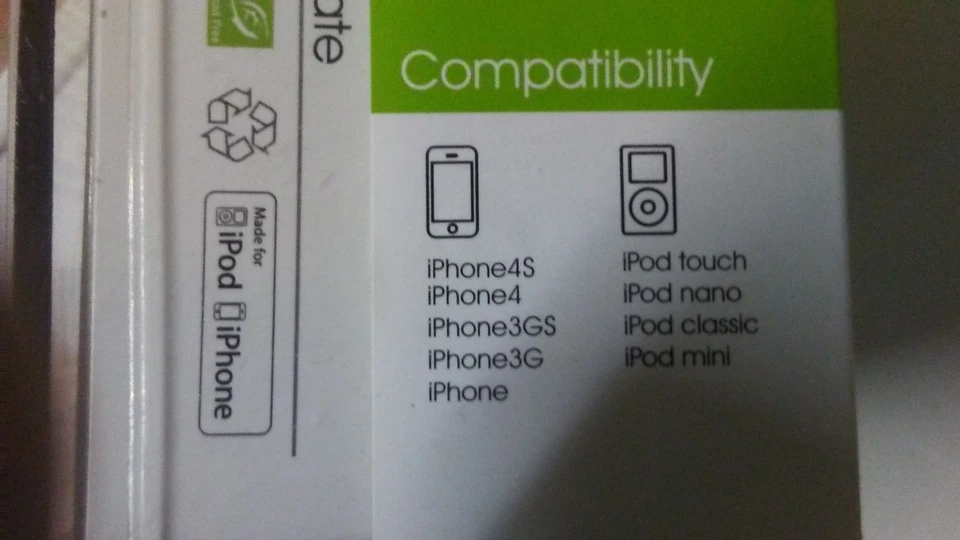 Apple iPhone 3 4 iPod iPad 1 y 2 KiDiGi Universal USB Base de Escritorio (Negro) Foto 3 de 3