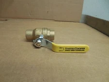  SMITH-COOPER 3/4"  SOCKET WELD BRASS BRONZE SWEAT SOLDER BALL VALVE 17281561 