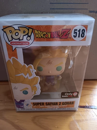 Funko Dragon Ball Z SUPER SAIYAN 2 GOHAN Gamestop Exclusive  Pop w/ Protector!