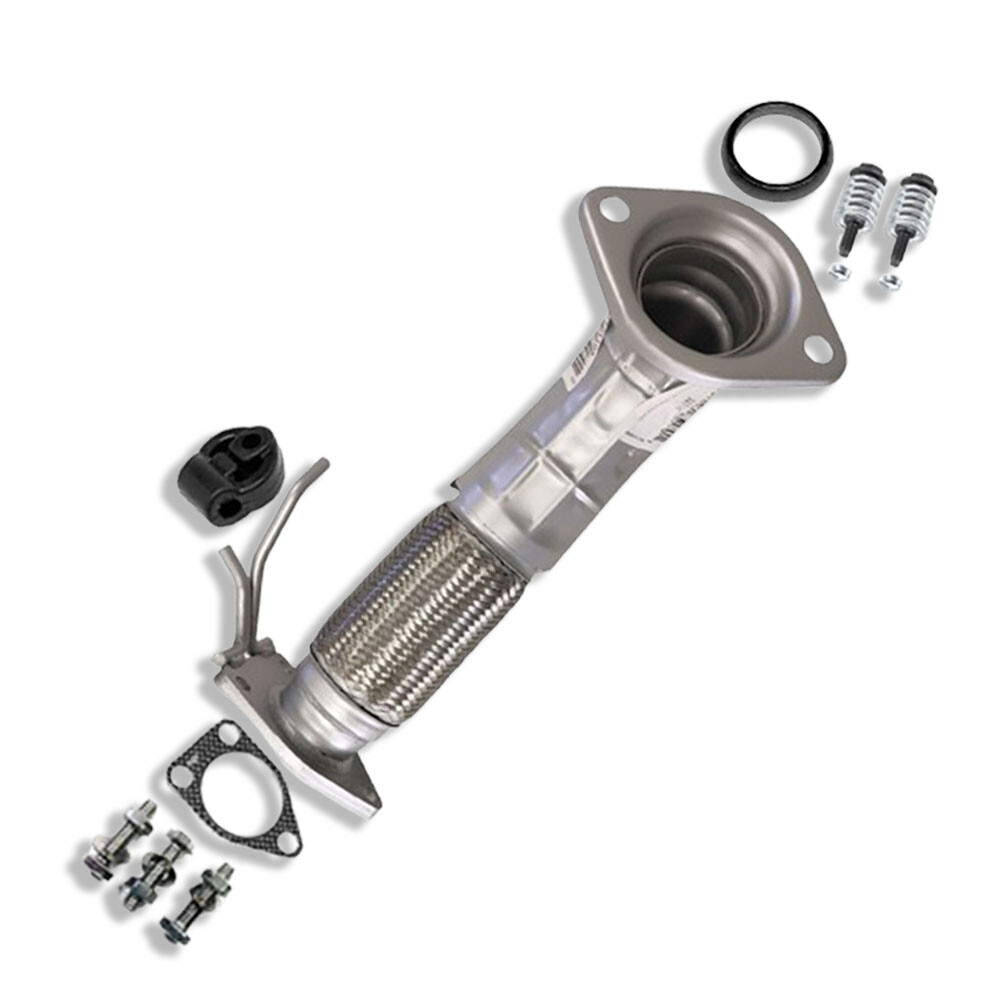 Northeastern Exhaust | Stainless Steel Exhaust Front Flex Pipe Compatible With Honda Accord 2008-2012 2.4L Automatic Transmission - Includes Gaskets, Spring Bolts And Bolts And Nuts