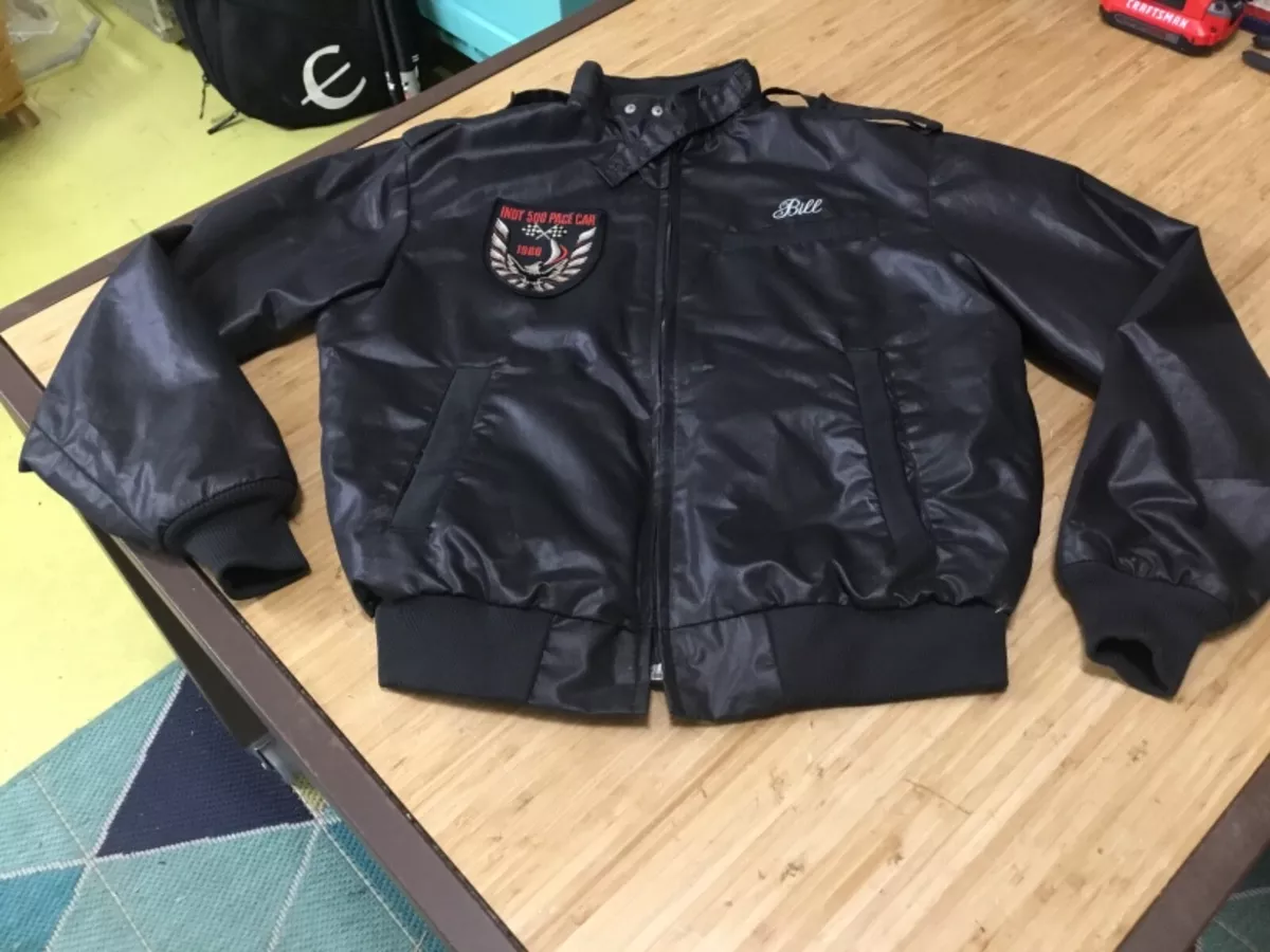 Vintage Rare 80s pontiac trans am pace car Windbreaker Jacket small