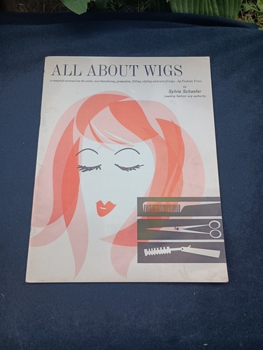 Vintage Fashion Tress All About Wigs Advertising Book 1962