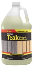 Star Brite Teak Cleaner Brightener Restore Weathered Wood 128 Oz 094900 094900N