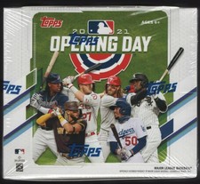 2021 Topps Opening Day Baseball Factory Sealed Hobby Box 36 Packs