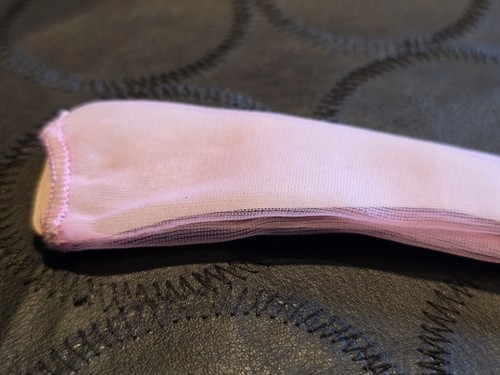 Vintage MOD BARBIE pale pink hose/tights - Picture 12 of 13