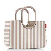 Reisenthel OR6056 Loopshopper L Einkaufstasche Tragetasche Summerstripes Coffee
