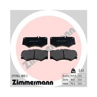 Zimmermann Bremsbelagsatz Scheibenbremse 29784.180.1