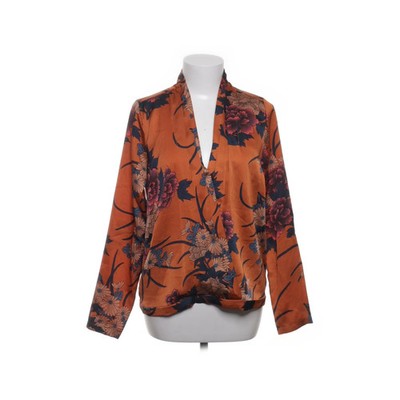 Neo Noir, Wickelbluse, Größe: S, model: dabi orange flower blouse #ldY