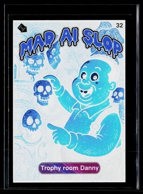 Mad Scientist 40K GPK SPOOF MAD AI SLOP BLACK NEGATIVE SSP #32 Danny Glover