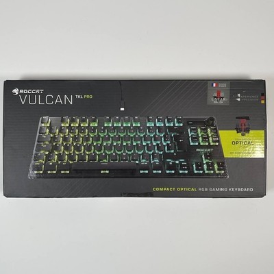 ROCCAT Vulcan TKL Pro PC USB-C Gaming Tastatur, Linear Optical Titan Switch, AIM