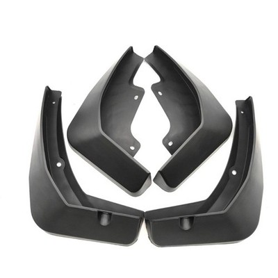 4 Pieces Auto Schmutzfänger Set Matt Radlauf-Schmutzfänger Vorgebohrte Löcher