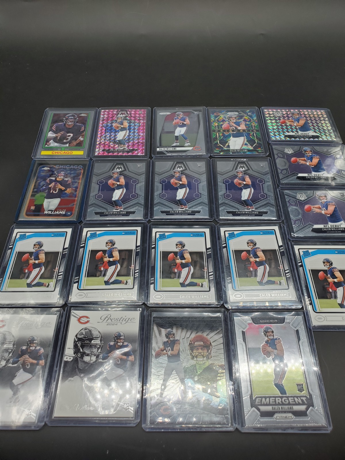 Caleb Williams 🔥 2024 RC Lot (20 Cards)🔥