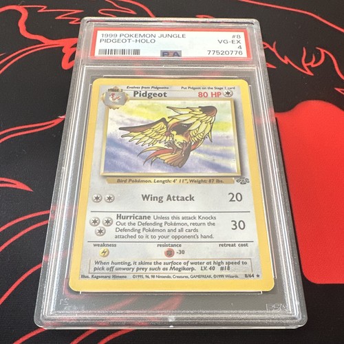 Pidgeot (Unlimited) graded PSA 4 for sale on eBay
