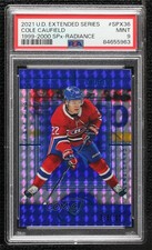 2021 Extended Series SPx 1999-2000 Retro Radiance Cole Caufield PSA 9 MINT a3x