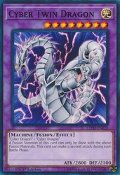 Cyber Twin Dragon (LEDD-ENB26) - Common - 1st Edition