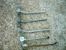 Vintage Bicycle Kickstand Side Stand LOT x5 Pieces Alloy Aluminum Adjustable
