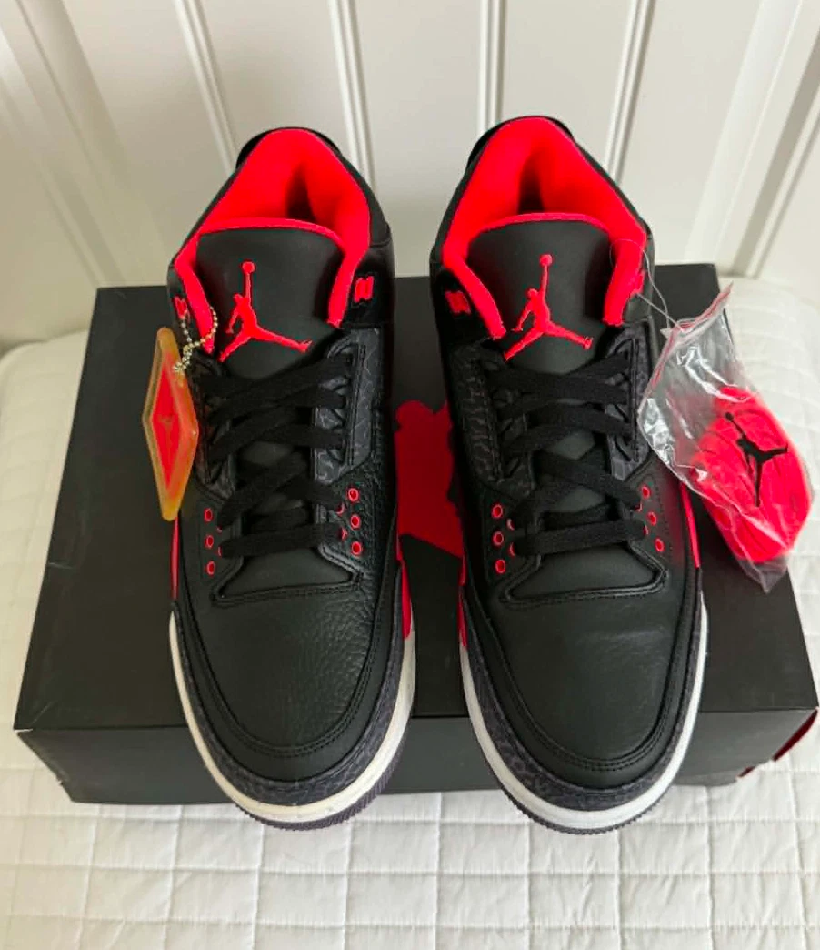 Jordan エア ジョーダン 3 ブラック/レッド Jordan 3 Retro 2013 Red for Sale | Authenticity Guaranteed | eBay