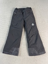 Stio Ski Snow Pants Youth Size 4 Black Insulated Waterproof Winter Outdoor Gear