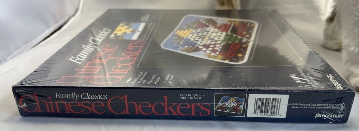 Vintage M&R Toy Chinese Checkers Game Board Pressman 80s or