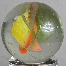 Vintage Imported Hybrid Cat's Eye Marble .60 Inches Near-Mint Condition