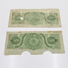 1863 Confederate States of America 50 Dollar Note Richmond Lot of 8 #C854-2 — photo 3