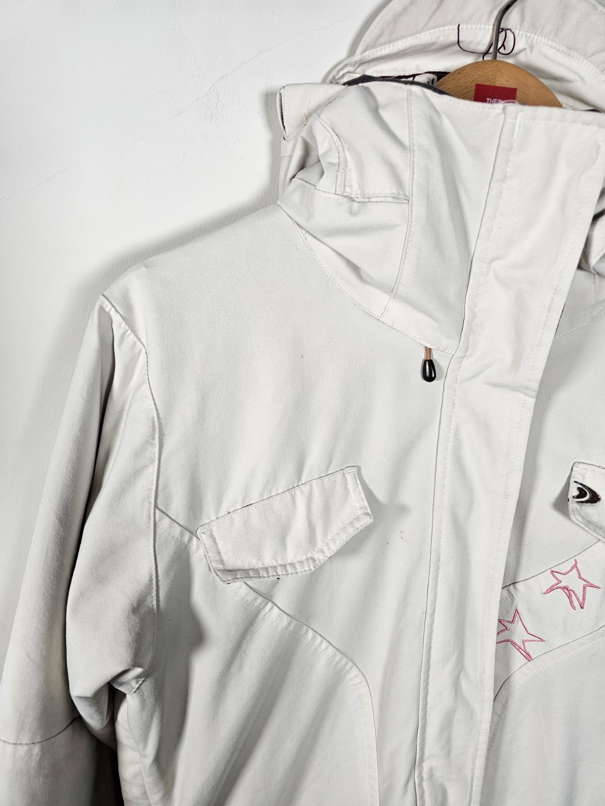 Salomon Clima Pro Giacca Sci Donna Media Bianca Imbottita con Cappuccio Impermeabile