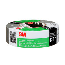 3M DT11 Heavy Duty Duct Tape: 2 in. x 60 yds. Silver 