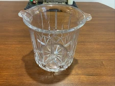 Gorham Crystal Ice Bucket Lady Anne Pattern Large
