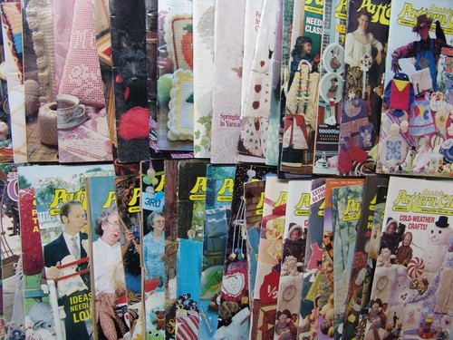 Lot of 38 Annies Crochet Pattern Club & Newsletter Pattern Booklets