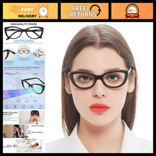 Blue Light Blocking Glasses - Metal Frame Non-Prescription Eyewear for Eye Prote