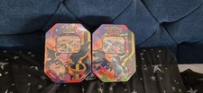 Pokémon TCG: Mega Charizard ex Tin x 2 (One of each X + Y) - Sealed  - In Hand