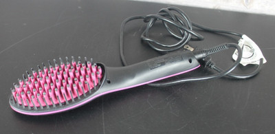 Simply Straight Ceramic Brush Hair Straightener Brush 450F Ionic